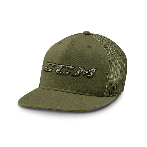 CCM Grit Flat Brim Snapback Senior